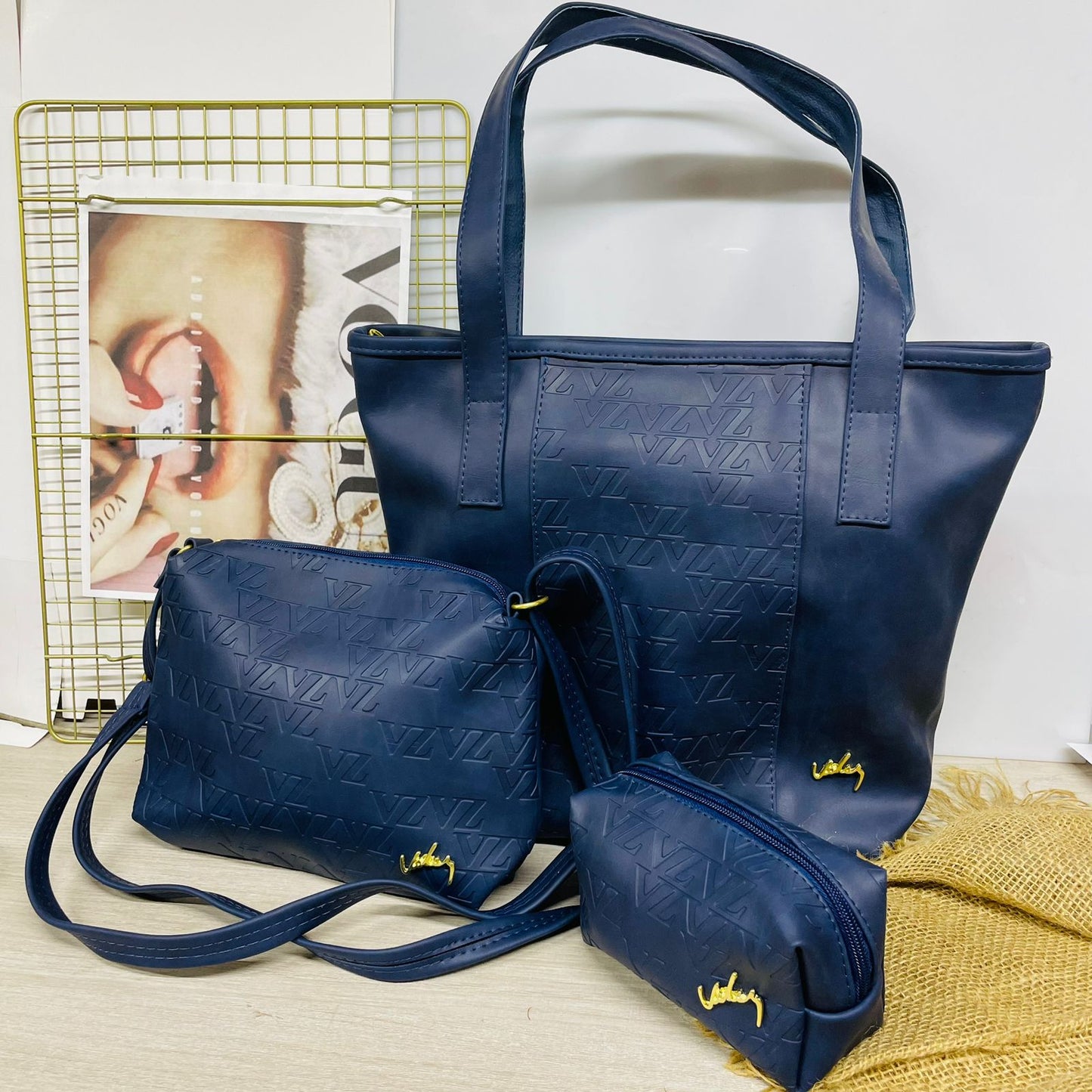 Trio en Cuero Ibiza Velez - ¡ OFERTA 3 EN 1 ! Moda de Alto Impacto