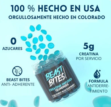💥 BEAST BITES La Revolución de la Creatina💥