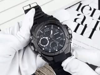🔩 Duro como el acero , fuerte como tu: Reloj Sanda 6008 🔩