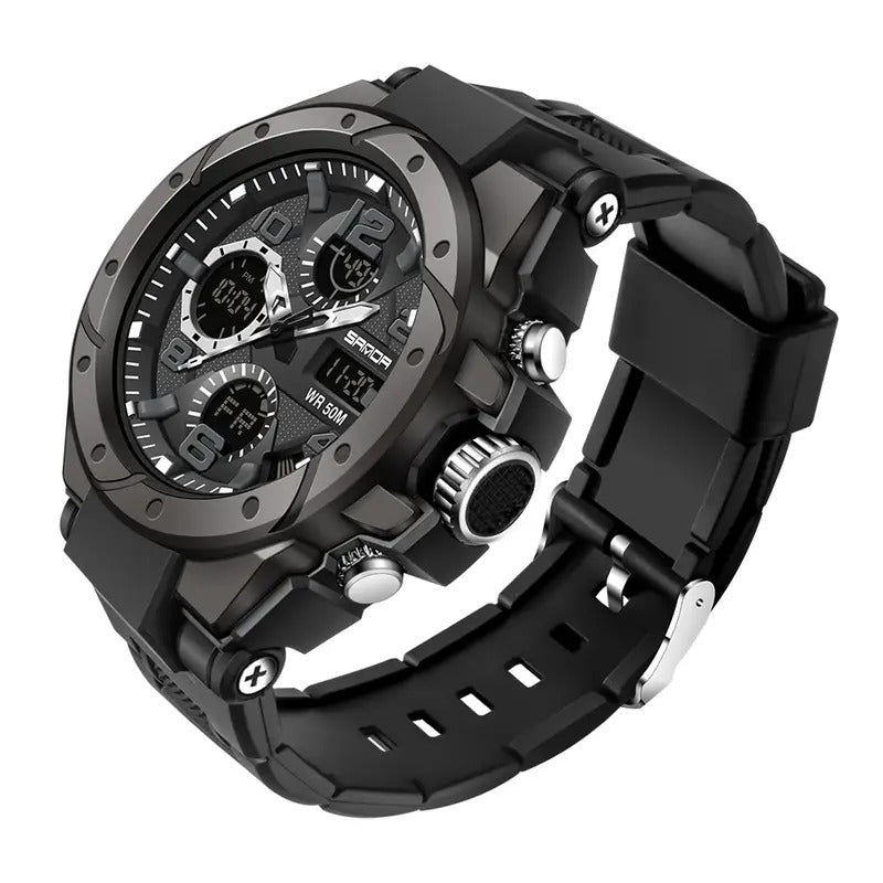 🔩 Duro como el acero , fuerte como tu: Reloj Sanda 6008 🔩