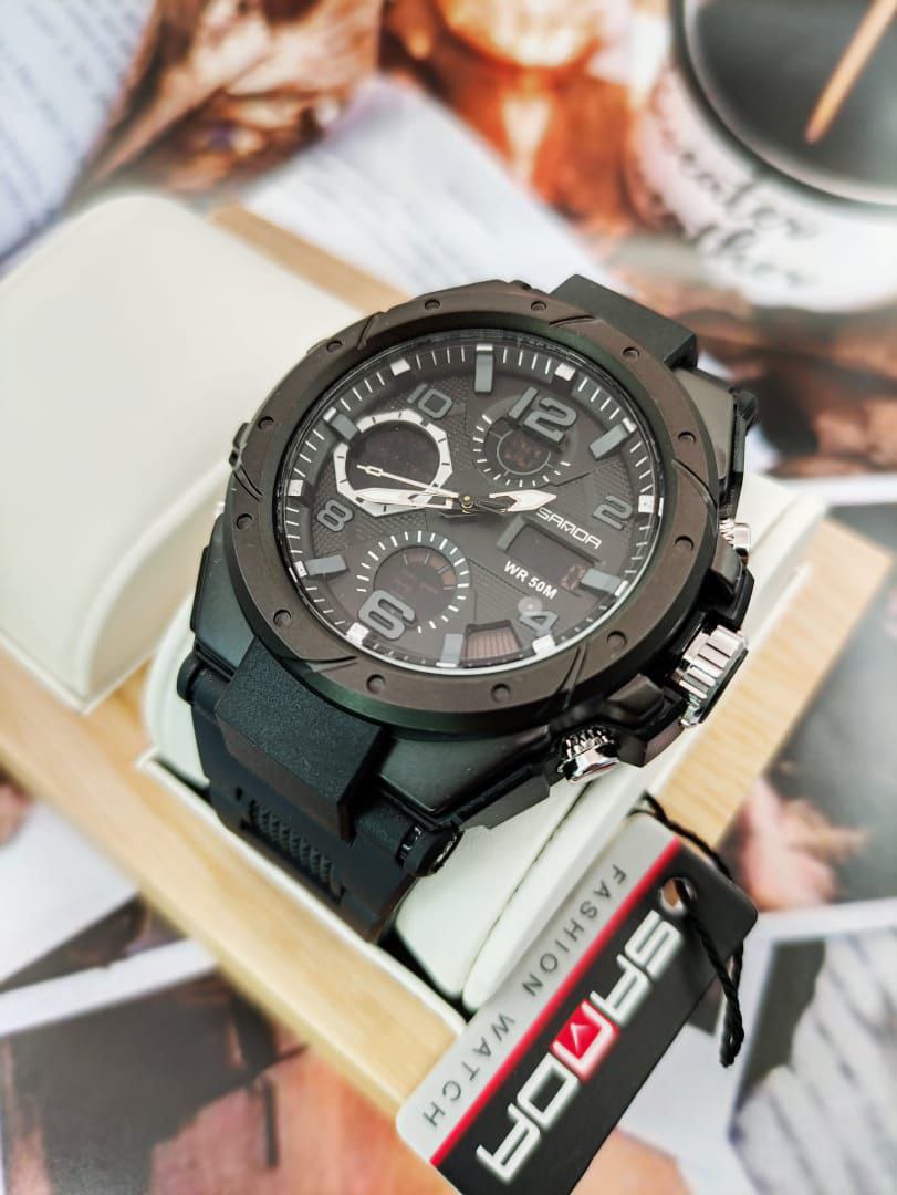 🔩 Duro como el acero , fuerte como tu: Reloj Sanda 6008 🔩