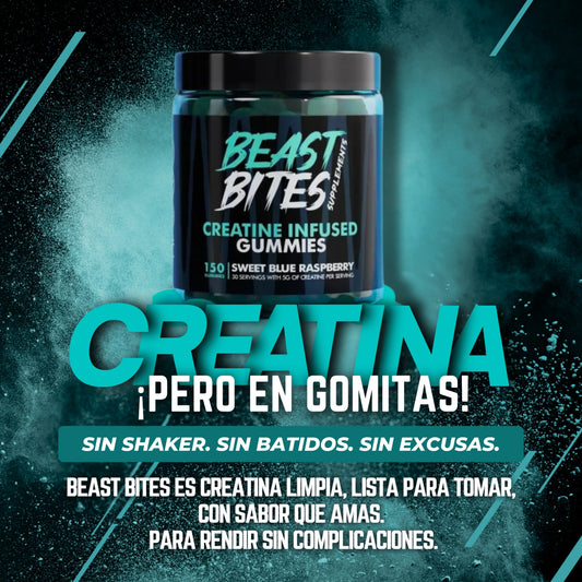 💥 BEAST BITES La Revolución de la Creatina💥