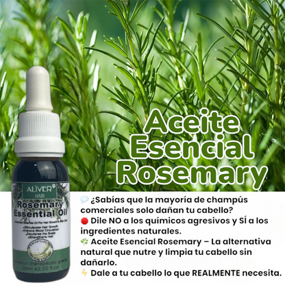 💚 Aceite Esencial Rosemary: El ‘Botox’ Capilar Natural que Reinicia tu Cabello 💚