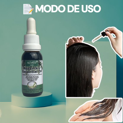💚 Aceite Esencial Rosemary: El ‘Botox’ Capilar Natural que Reinicia tu Cabello 💚